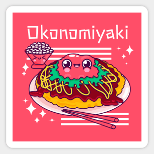 Okonamiyaki Lover Sticker